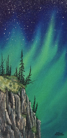 Best Seats in the House, watercolour by Karen Richardson