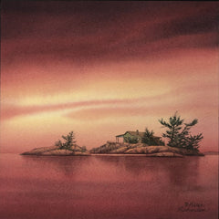 Little Bit of Heaven, watercolour by Karen Richardson