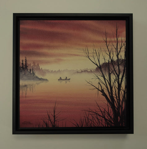 Not a Care in the World, watercolour by Karen Richardson