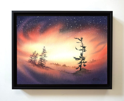 Rhapsody in Hues, watercolour by Karen Richardson