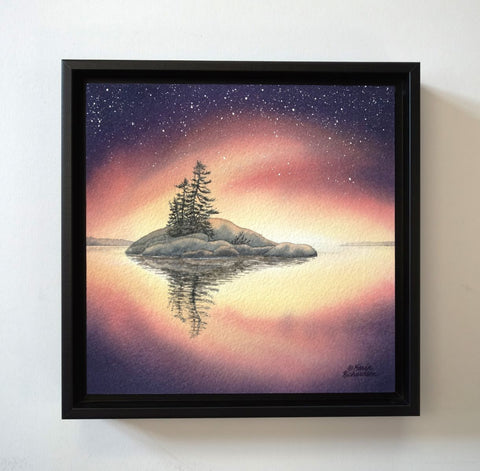 Still Standing, watercolour by Karen Richardson