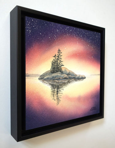 Still Standing, watercolour by Karen Richardson