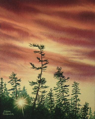 The Promise, watercolour by Karen Richardson