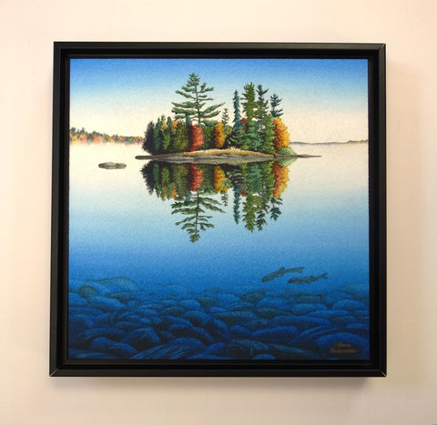 When Time Stood Still, watercolour by Karen Richardson