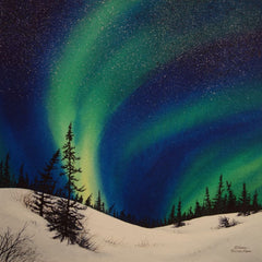 Sky Magic, watercolour by Karen Richardson