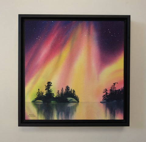Springtime Aurora, watercolour by Karen Richardson