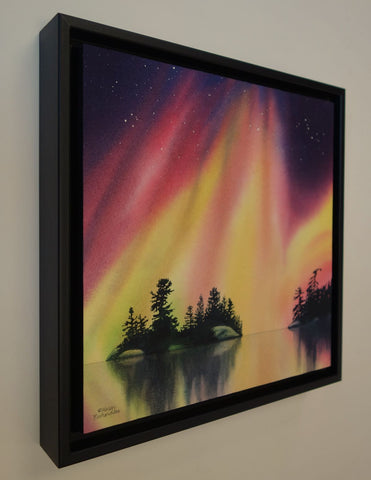 Springtime Aurora, watercolour by Karen Richardson
