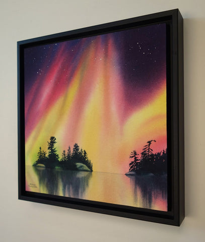 Springtime Aurora, watercolour by Karen Richardson