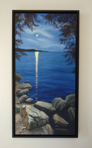 Superior Sapphire, watercolour by Karen Richardson