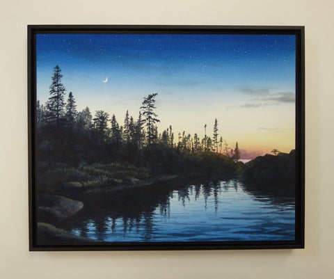 Superior Stillness, watercolour by Karen Richardson