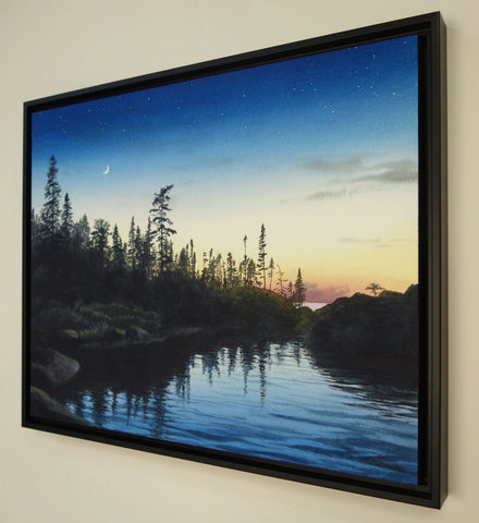 Superior Stillness, watercolour by Karen Richardson