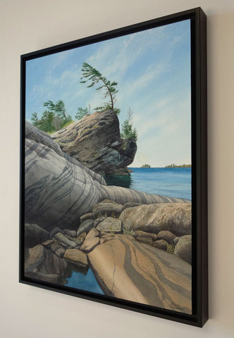 The Windy Shore, watercolour by Karen Richardson