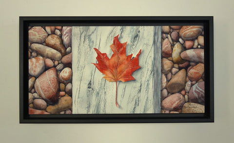 Canada Rocks! #3, watercolour by Karen Richardson