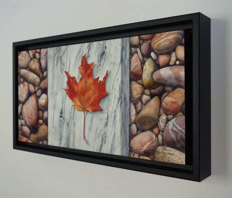 Canada Rocks! #3, watercolour by Karen Richardson