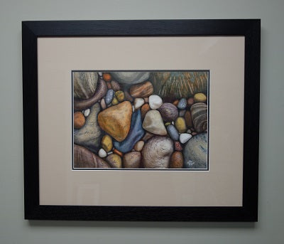 Newfoundland Beach, watercolour by Karen Richardson