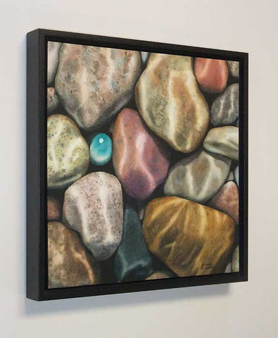 Sunken Treasure, watercolour on panel, 12 x 12" (SOLD)