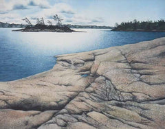 Killarney Afternoon Light, watercolour by Karen Richardson