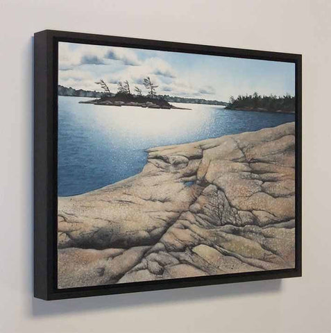 Killarney Afternoon Light, watercolour on panel, 11 x 14" (SOLD)