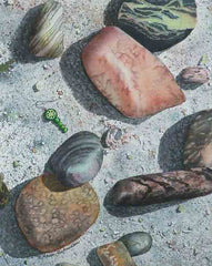 Party on the Beach, 10 x 8", watercolour on panel (SOLD)