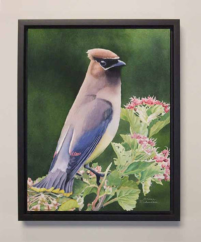 A Regal Gaze, watercolour by Karen Richardson