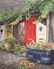 Elora Doors Giclee Prints by Karen Richardson