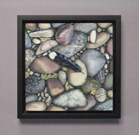 Land of the Blue Jay, watercolour by Karen Richardson
