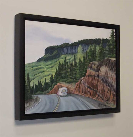 Superior Road Trip, watercolour by Karen Richardson