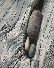 Fitting In, watercolour on panel, 20 x 16" (SOLD)