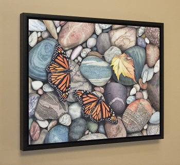 Time to Head South (framed), watercolour by Karen Richardson