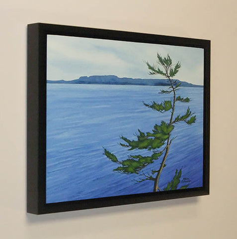 Where Giants Meet, watercolour by Karen Richardson