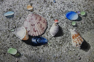 Arrived, watercolour by Karen Richardson