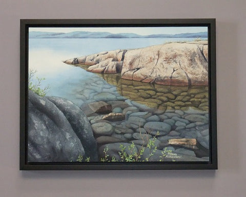 Crystal Clear, watercolour by Karen Richardson