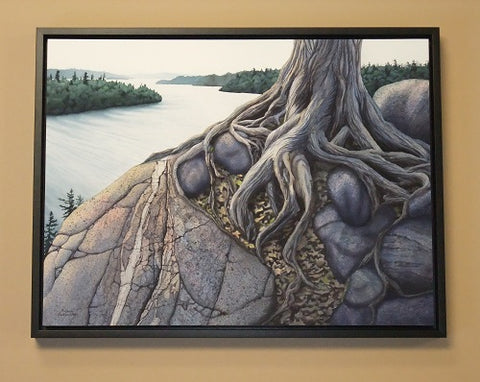 Holding On, watercolour by Karen Richardson