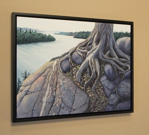 Holding On, watercolour by Karen Richardson