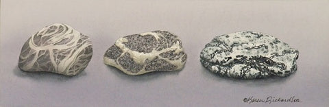 One, Two, Treefrog, watercolour by Karen Richardson