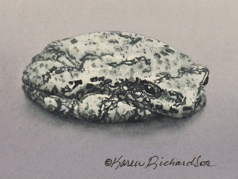 Detail of One Two Treefrog by Karen Richardson