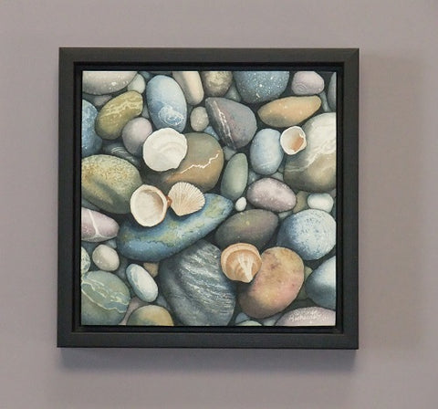 Shells Ashore, watercolour by Karen Richardson
