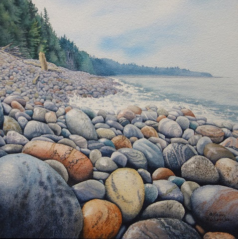 Superior Gems, watercolour by Karen Richardson