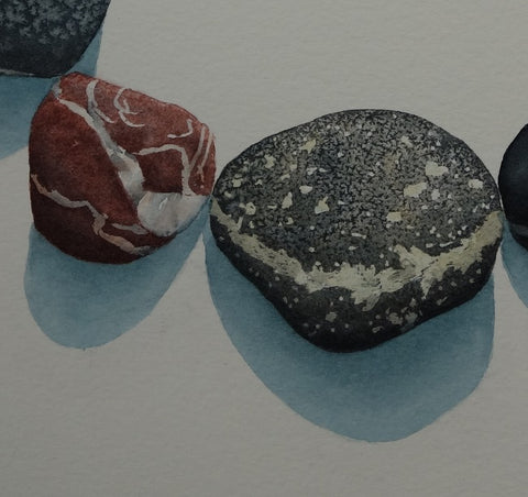 Unbroken (detail), watercolour by Karen Richardson
