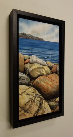 Classic Rock, watercolour by Karen Richardson