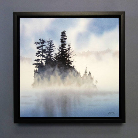 Hidden Secrets, watercolour by Karen Richardson