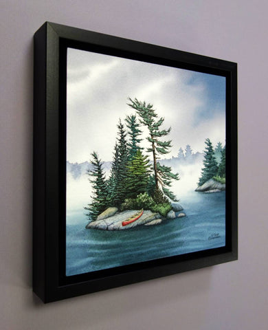 Misty Mystery, watercolour by Karen Richardson