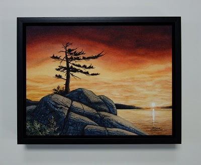 Morning Has Broken, watercolour by Karen Richardson