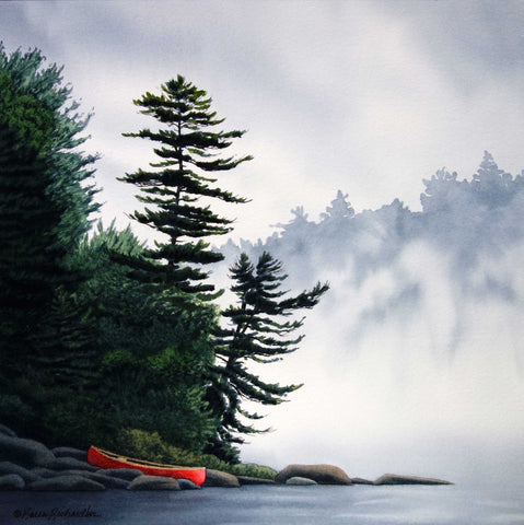 Morning Mystery, watercolour by Karen Richardson