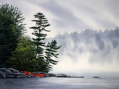 Mystical Morning, watercolour by Karen Richardson