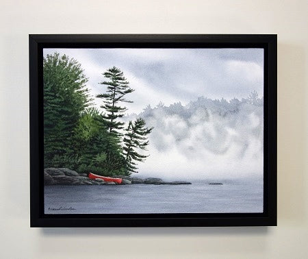 Mystified, watercolour by Karen Richardson