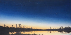Summer Constellations watercolour by Karen Richardson