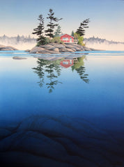 Summer Retreat, watercolour by Karen Richardson