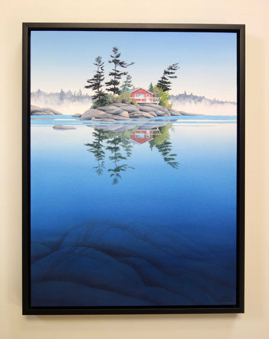 Summer Retreat, watercolour by Karen Richardson