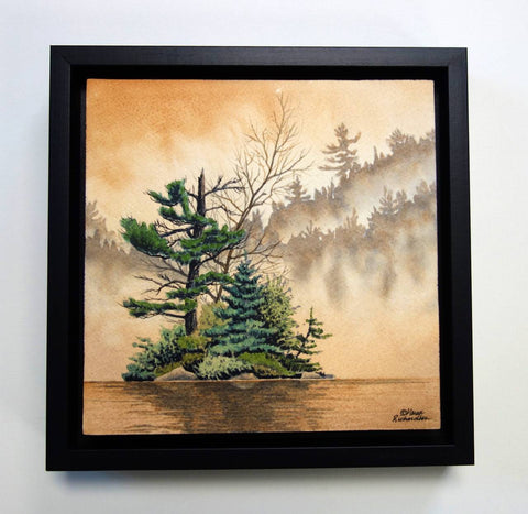 The Edge of Time, watercolour by Karen Richardson